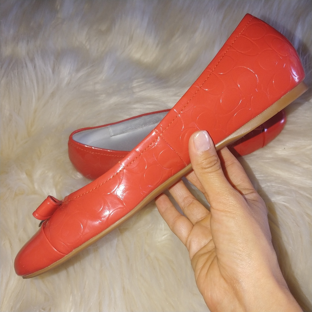 Coach flats size 10